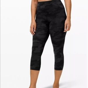 Lululemon Align Crop Camo Size 4